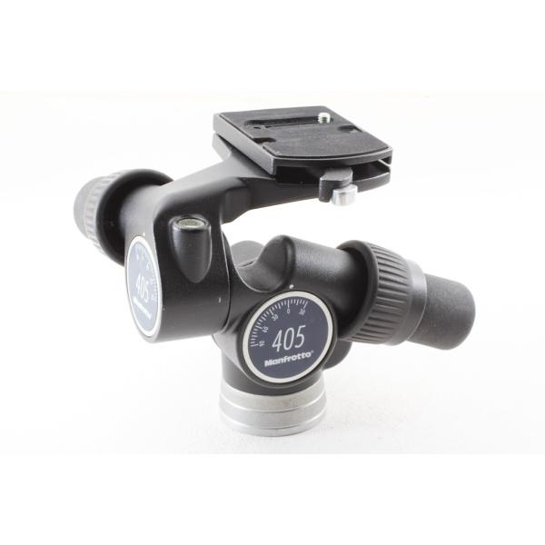 Manfrotto マンフロット 405 ギア付きプロ雲台◆希少/美品ランク