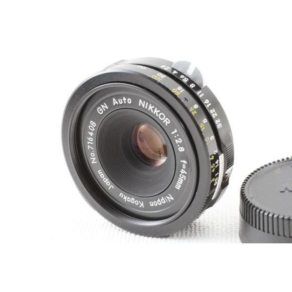 Nikon ニコン GN Auto Nikkor 45mm F2.8◆パンケーキレンズ 美品ランク