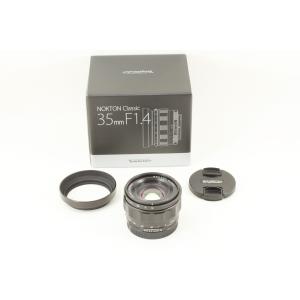 COSINA コシナ Voigtlander NOKTON classic 35mm F1.4 E-mount◆極上品ランク