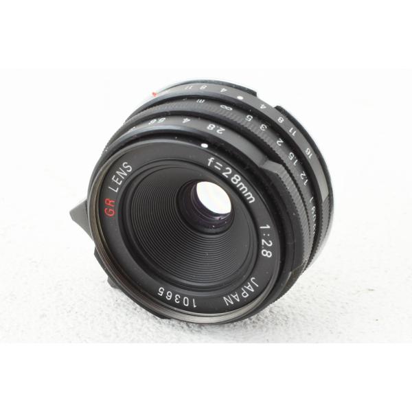RICOH リコー GR LENS 28mm F2.8 (SV)◆ファインダー付/極上品ランク