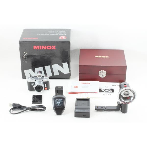 MINOX ミノックス DCC 5.1 Mストロボ◆ミニチュアデジタルカメラ/美品ランク