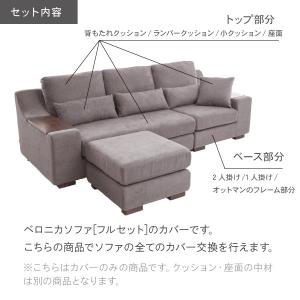 替えカバーセット ソファカバー ベロニカ専用 ...の詳細画像2