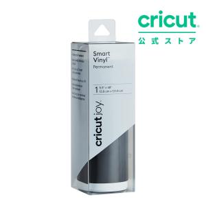 【国内正規品】Cricut Joy用 スマートビニール (強粘着) マット ブラック 13.9 x 121.9cm 屋外対応 防水 耐UV 3年耐久 Smart vinyl (Parmanent)