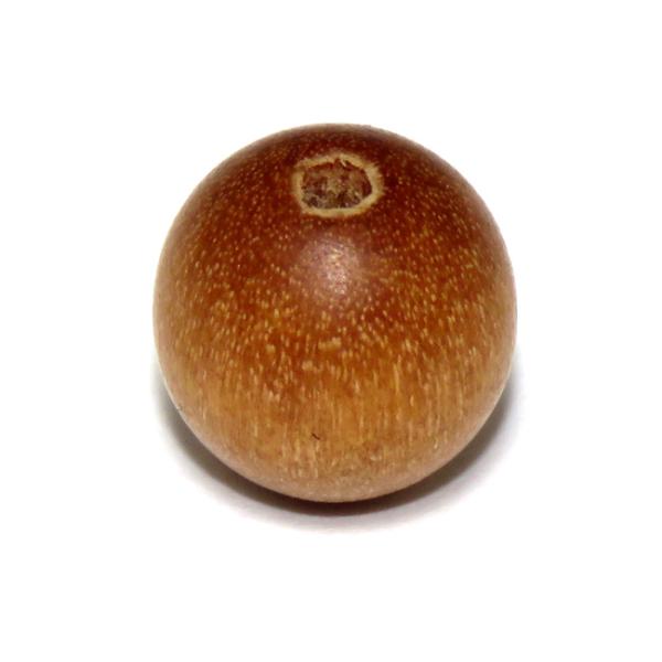 最高級白檀(老山白檀) サンダルウッド 約8ミリ丸玉 パーツ インド産 1粒 数珠 ブレスレット p...