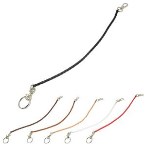 美品 LAST CROPS ラストクロップス ウォレットロープ シェル