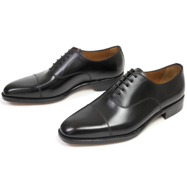 ヤンコ　ストレートチップ　ブラック　（YANKO　14575　BLACK）