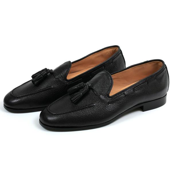 42ND　ロイヤルハイランド　トランスファー　タッセルローファー　ブラックシュリンク　42ND　RO...