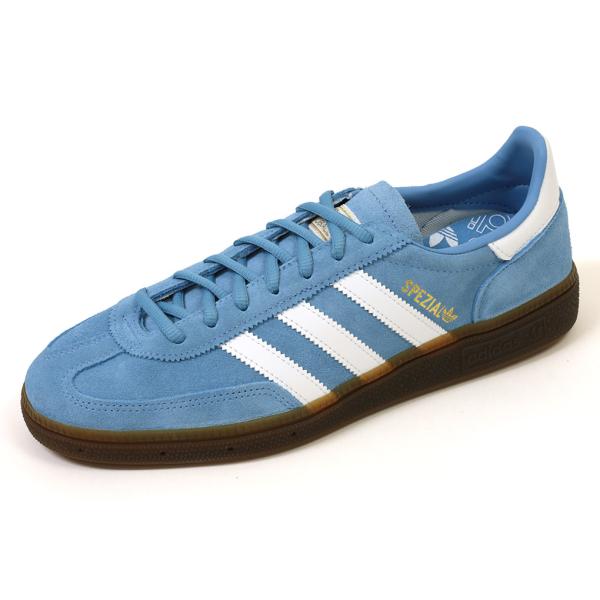 アディダス オリジナルス　ハンドボール スペツィアル　ライトブルー/フットウェアホワイト/ガム　ad...