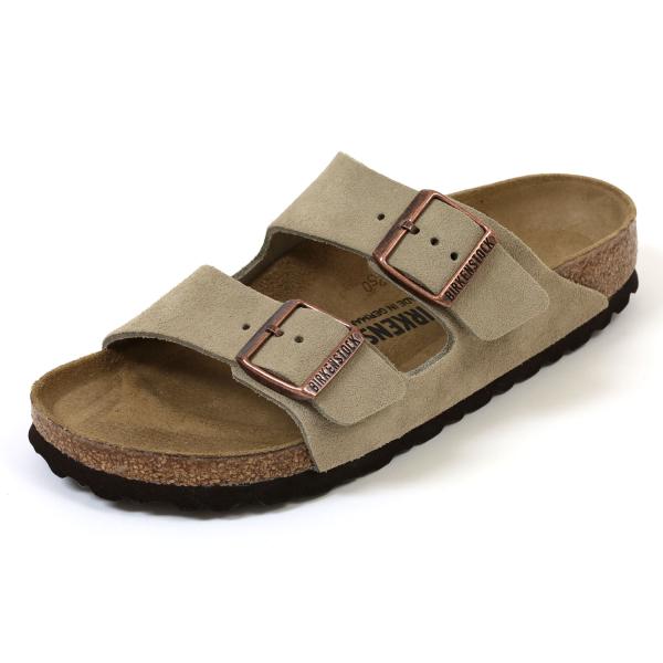 ビルケンシュトック　サンダル　アリゾナ　ナロー　トープスエード　　BIRKENSTOCK　Arizo...