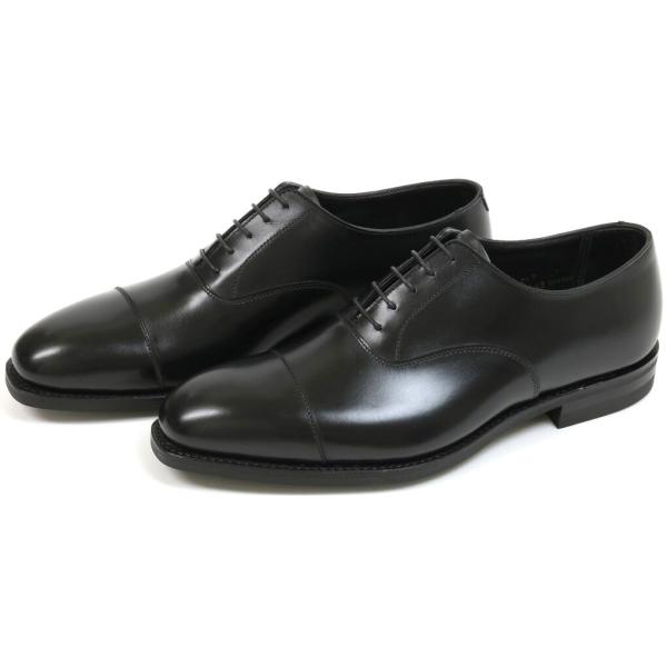 クロケット＆ジョーンズ　ハンドグレード　ストレートチップ　オードリー３　ブラックカーフ　シティソール...