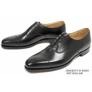 クロケット＆ジョーンズ ストレートチップ コノート2 ブラックカーフ