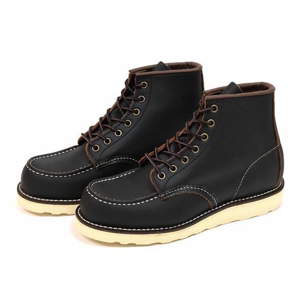 REDWING　RW-8849　（レッドウィング　6インチ・クラシックモック　ブラック　プレーリー）