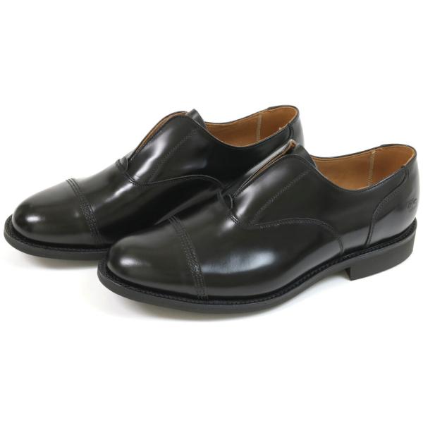 サンダース　ノーレースシュー　ブラック　（Sanders　#1742　No　Lace　Shoe　Bl...