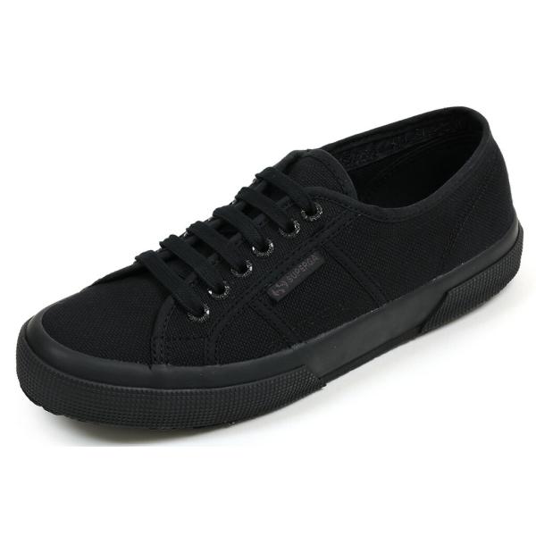 スペルガ　キャンバススニーカー　トータルブラック　SUPERGA　2750　COTUCLASSIC　...