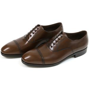 ローク タッセルローファー ブライトン ブラック ガラスレザー（Loake