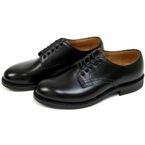 ウィールローブ　プレーントゥ　クロムエクセル　ブラック　（WHEEL　ROBE　15075　BLAC...