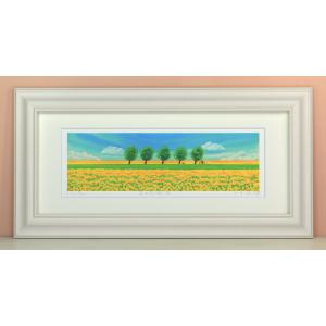 猫 絵画 黒猫 絵 三日月 星 夜空 ミクストメディア 香月和夫