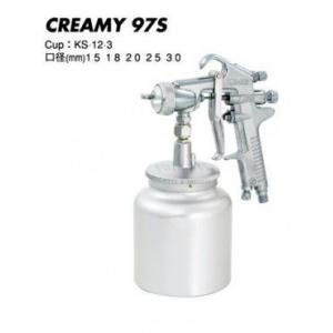 近畿製作所 CREAMY 吸上式スプレーガン 1.8mm C-97S-18 ※カップ別売｜crkhanbai
