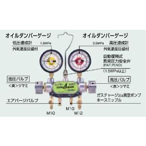 DENGEN製2バルブ マニホールドゲージ付きガスチャージ CP-MG213N Amazon.co.jp: デンゲン マニホールドゲージ CP-MG213N 〈2