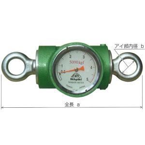 永木精機 NAGAKI アナログテンションメーター ダイヤル式 AS型(50KN