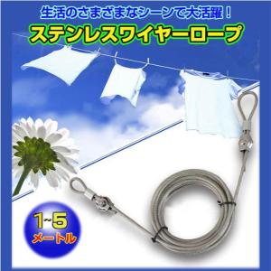 ステンレスワイヤーロープ ステンレス ワイヤー ロープ 洗濯物干し