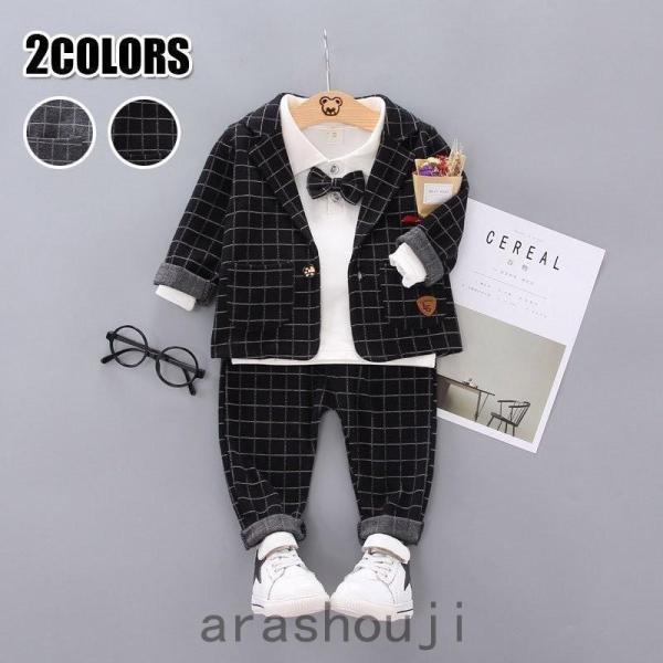 子供服 ベビー服 男の子 フォーマル スーツ ボーイズ 子供スーツ キッズ 紳士服 結婚式 卒業式 ...