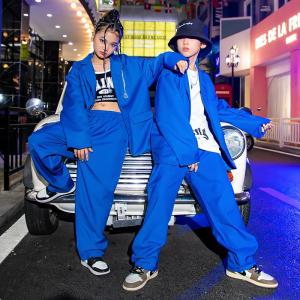 キッズ ダンス衣装 ガールズ ジャズダンス 韓国 HIPHOP ロックダンス衣装 キッズダンス 子供 JAZZ DANCE スーツ  スラックス｜crn-st