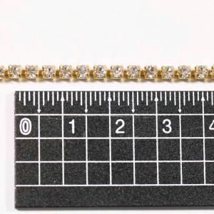 1m ストーン付きチェーン ラインストーン ダ...の詳細画像4