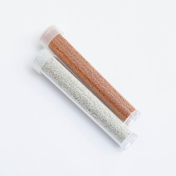 ブリオン 封入材 ガラス シルバー ブロンズ ボトル付き 大容量 たっぷり 選べる 2色 貼り付け ...