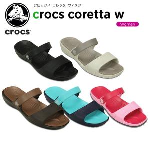 クロックス(crocs) クロックス コレッタ サンダル ウィメン(crocs coretta w)
