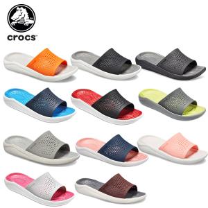 クロックス crocs ライトライド スライド literide slide メンズ レディース 男性 女性 サンダル シューズ