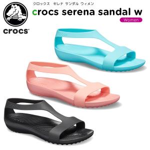 クロックス crocs クロックス セレナ サンダル ウィメン crocs serena sandal w レディース 女性用 サンダル [C/A]