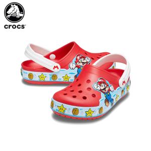 クロックス crocs クロックス ファン ラブ スーパー マリオ ライツ クロッグ キッズ crocs fun lab Super Mario lights clog kids サンダル 子供[C/A]