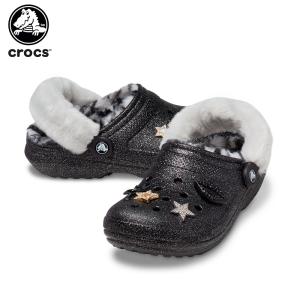 クロックス crocs クラシック ラインド ディスコ グリッター