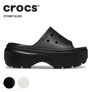 クロックス CROCS サンダル メンズ レディース ストンプ スライド シューズ サボ クロッグ 厚底 ボリュームソール 209346[C]
