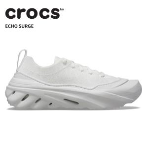 [B]クロックス メンズ レディース スニーカー CROCS エコー サージ Echo Surge ムーンライト/ホワイト 210079-1or