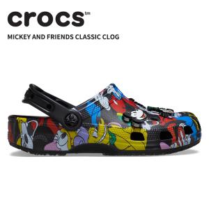 クロックス メンズ レディース サンダル CROCS ミッキー アンド フレンズ クラシック クロッグ ユニセックス サボ キャラクター コラボ ディズニー 211482[C]