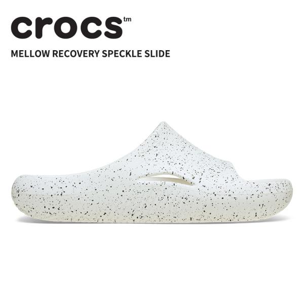 [B]クロックス メンズ レディース サンダル CROCS メロウ リカバリー スペックルド スライ...