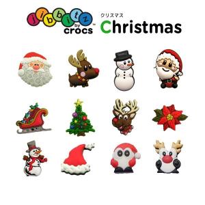 クロックス CROCS ジビッツ jibbitz シューズアクセサリー クリスマス Christmas [BLK][C]