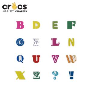 クロックス CROCS ジビッツ jibbitz シューズアクセサリー フォントアート Font Art [BLU][C]
