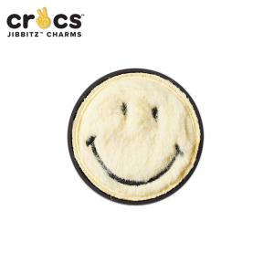 クロックス CROCS ジビッツ jibbitz シューズアクセサリー ファー スマイリー Fur Smiley [YEL][C]