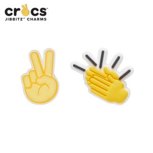 クロックス CROCS ジビッツ jibbitz シューズアクセサリー ハンド Hand [BLK][C][jbc-hand]