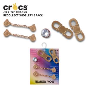 クロックス CROCS ジビッツ jibbitz リコレクト シューレリー 5個パック Recollect Shoelery 5 Pack シューズアクセサリー [小物]｜crohas