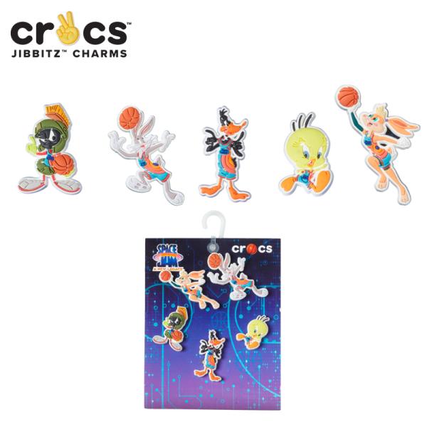 ジビッツ jibbitz スペース・ジャム2 5個パック Space Jam 2 character...