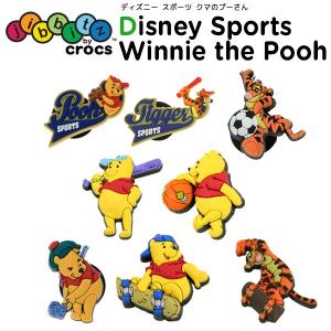 ジビッツ jibbitz ディズニー スポーツ クマのプーさん Winnie The Pooh [RED]｜crohas