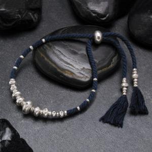 シルバー ビーズ付きアンクレット カレン 族 シルバー ビーズ ブレスレット アンクレット シンプル