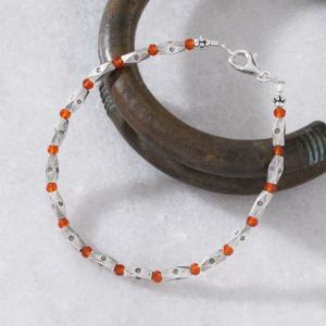 ガガン GAGAN 【jwdiye single】 フックネックレス シルバー