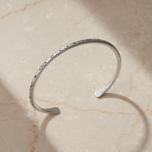 カレン 族 シルバー バングル フリーサイズ メンズ レディース 民族