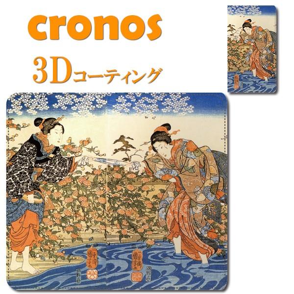 スマホケース 嵌め込み 全機種 首かけ 歌川国芳 洗濯 女性 美術 芸術 名画 有名 伝統 江戸 浮...