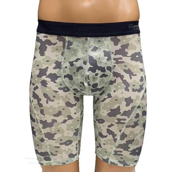グレイブボールト ボクサーパンツ GRAVEVAULT FLOWER CAMOU ロングボクサー M...